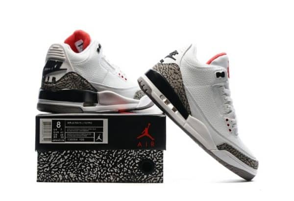 Nike Air Jordan 3 Retro White - Image 3