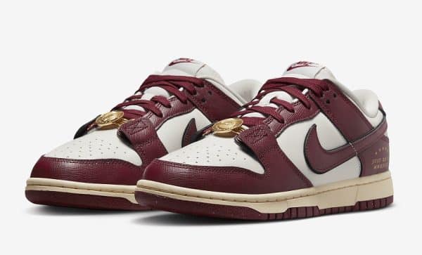 Nike SB Dunk Low SE Just Do It Sail Team Red – Image 2