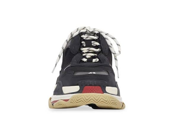 Balenciaga Triple S Black Red - immagine 2