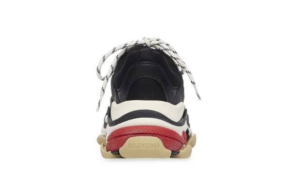 Balenciaga Triple S Black Red - immagine 3