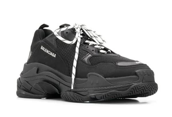 Balenciaga Triple S Black All - immagine 2