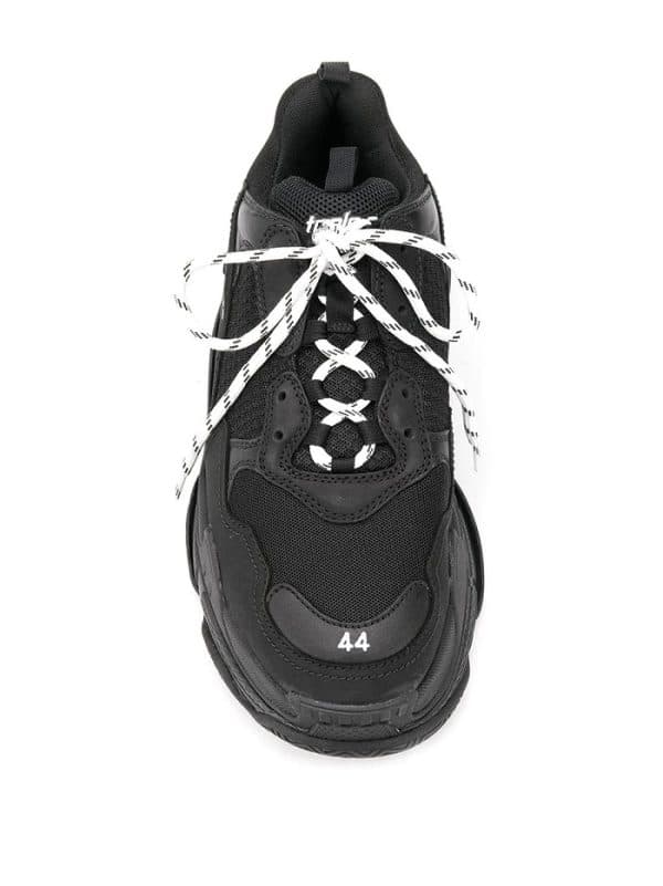 Balenciaga Triple S Black All - immagine 4
