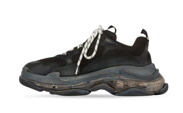Balenciaga Triple S Clear Sole Black – Image 2