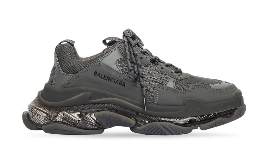 Balenciaga Triple S Clear Sole Grey