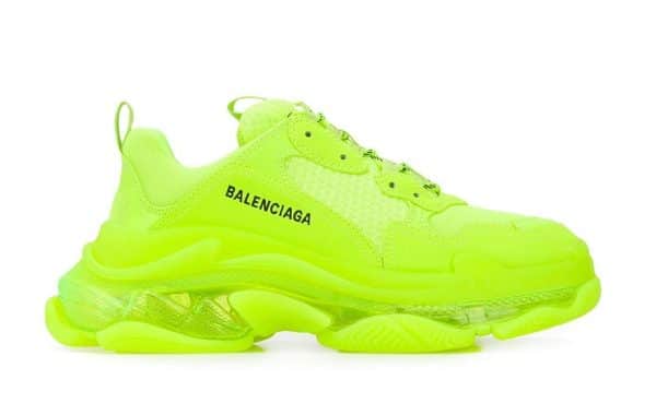 Balenciaga Triple S Clear Sole Yellow