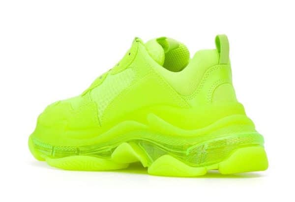Balenciaga Triple S Clear Sole Yellow – Image 3
