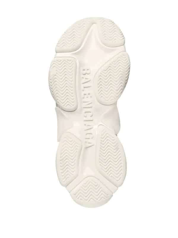 Balenciaga Triple S Logo Print White - immagine 4