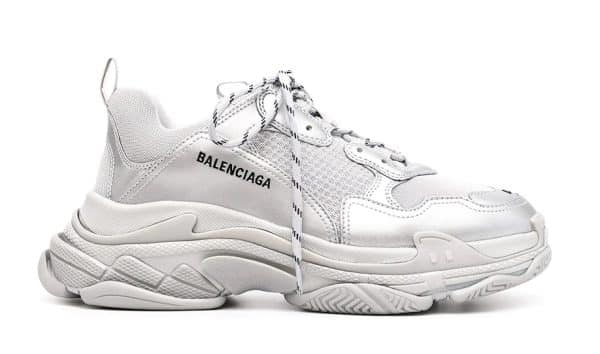 Balenciaga Triple S Metallic Silver