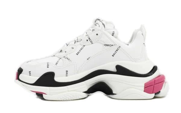 Balenciaga Triple S White Black Pink - Imagen 2