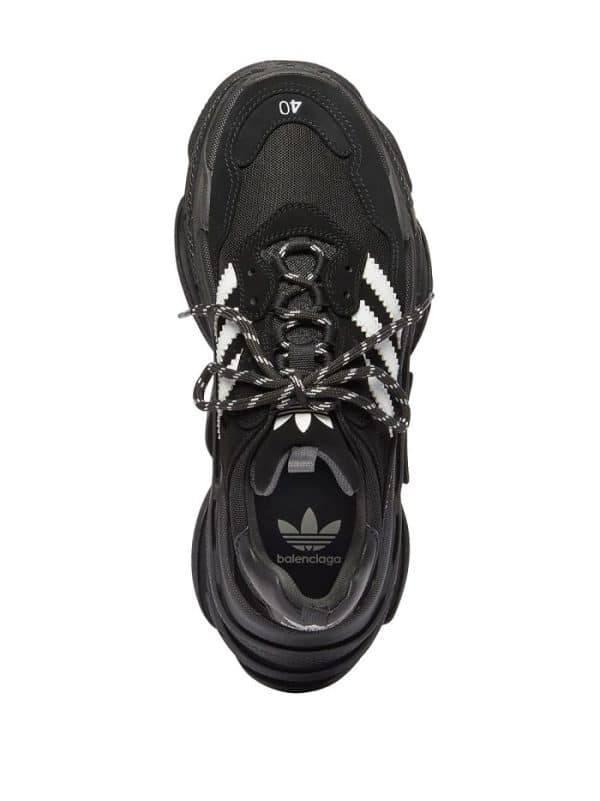 Balenciaga Triple S X Adidas Black – Image 4