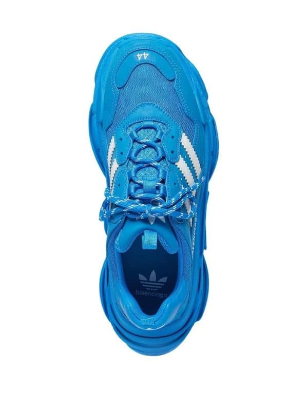 Balenciaga Triple S X Adidas Blue - Imagen 4