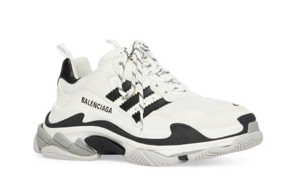 Balenciaga Triple S X Adidas White - Imagen 2