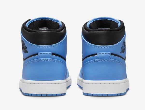Nike AIr Jordan 1 Mid University Blue – Image 4
