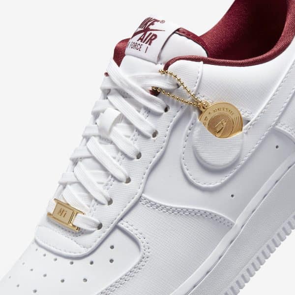 Nike Air Force 1 Low Just Do It Summit White Team Red - Image 4