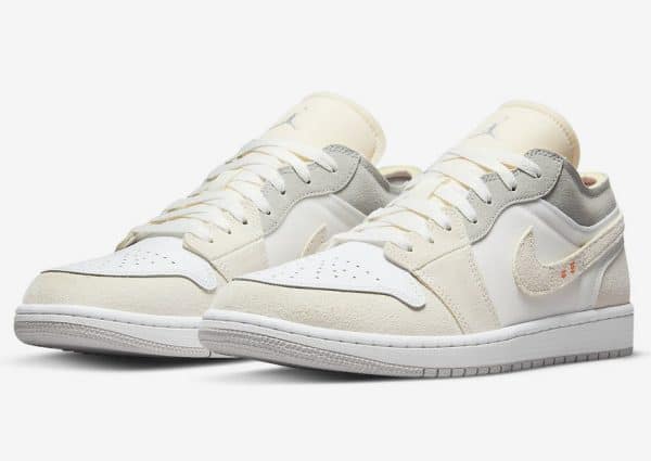 Nike Air Jordan 1 Low Inside Out White Grey - Imagen 2