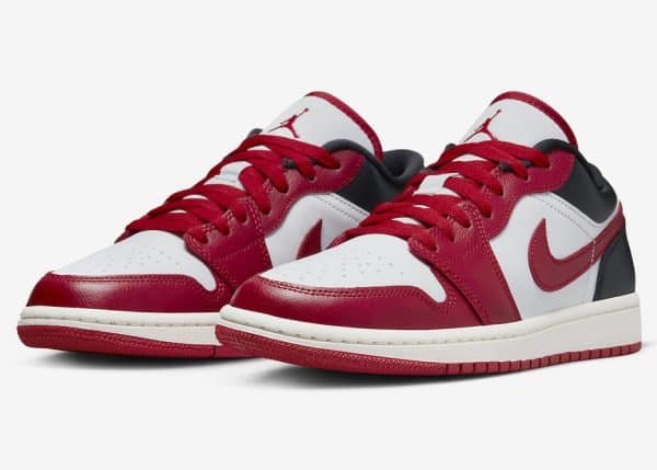 Nike Air Jordan 1 Low Reverse Black Toe - Image 2