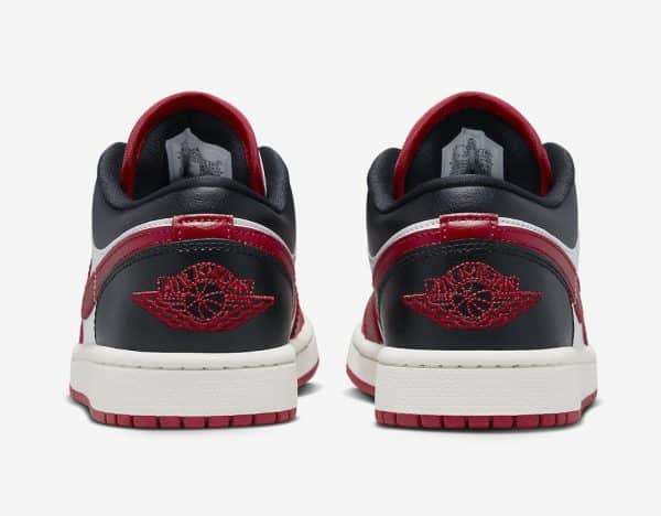 Nike Air Jordan 1 Low Reverse Black Toe - Image 4