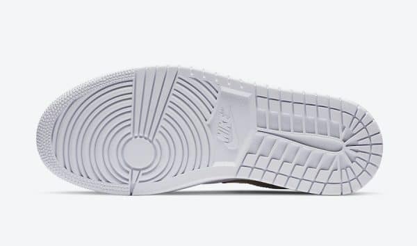 Nike Air Jordan 1 Low White Metallic Gold - Image 5