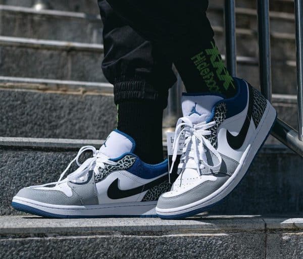 Nike Air Jordan 1 Low True Blue - Imagen 8