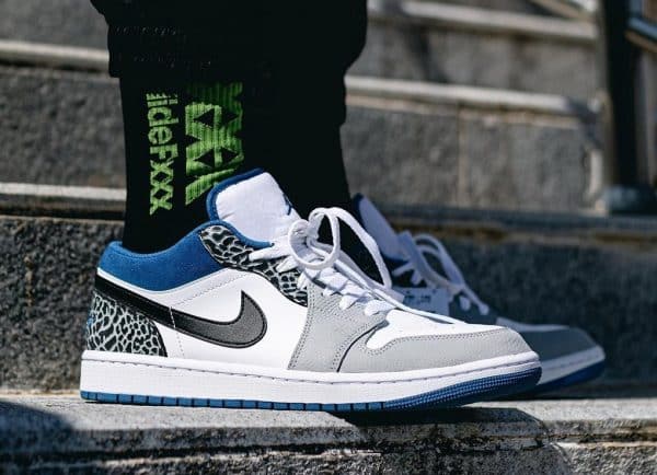 Nike Air Jordan 1 Low True Blue - Imagen 6