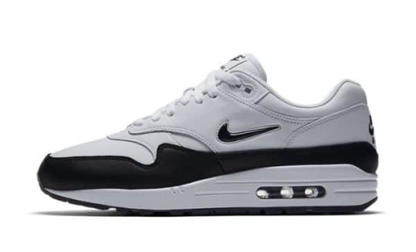 Nike Air Max 1 Jewel White and Black