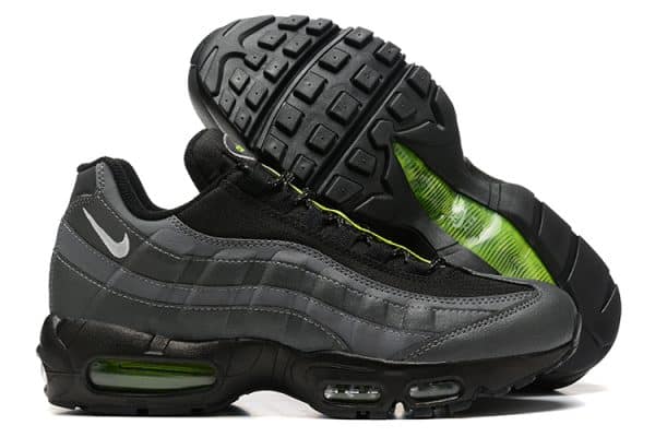 Nike Air Max 95 Grey Black Volt - Image 3