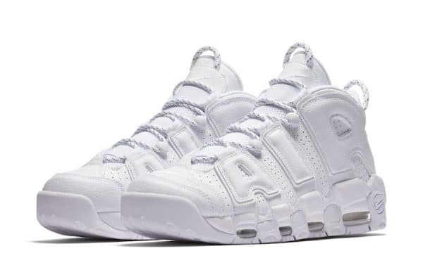 Nike Air More Uptempo Triple White - immagine 2