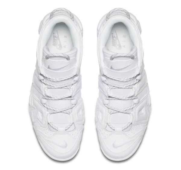 Nike Air More Uptempo Triple White - immagine 3