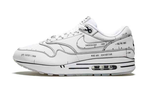 Nike Air Max 1 Sketch Schematic
