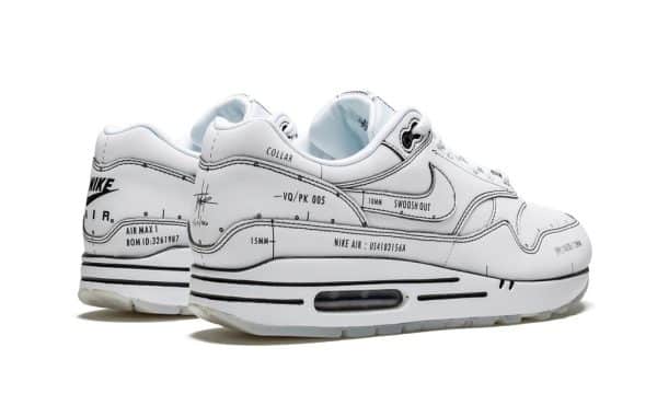 Nike Air Max 1 Sketch Schematic - Imagen 3