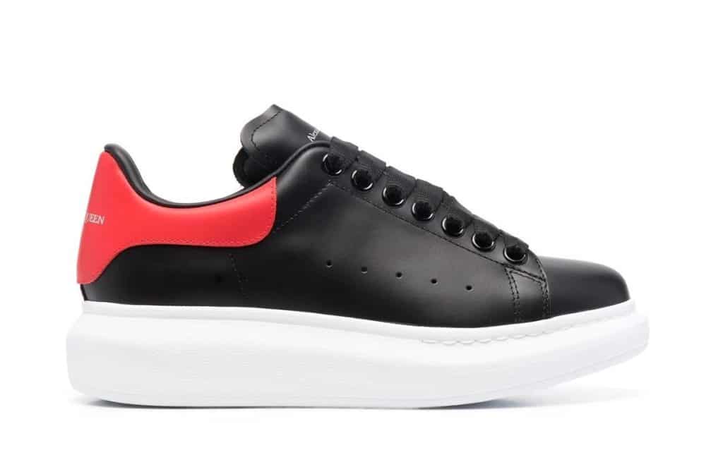 Alexander MCQueen Oversized Sneaker Black Red