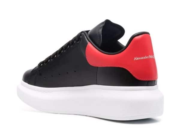 Alexander MCQueen Oversized Sneaker Black Red - Image 3