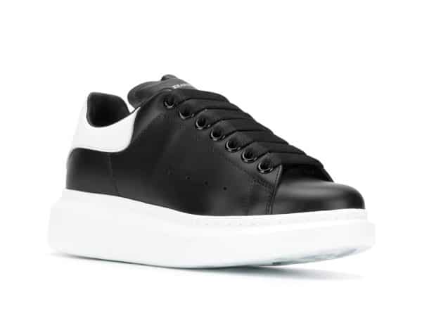 Alexander MCQueen Oversized Sneaker Black White - Image 2