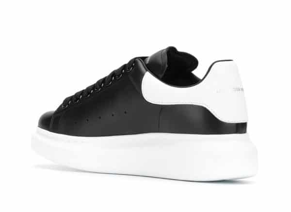 Alexander MCQueen Oversized Sneaker Black White - Image 3
