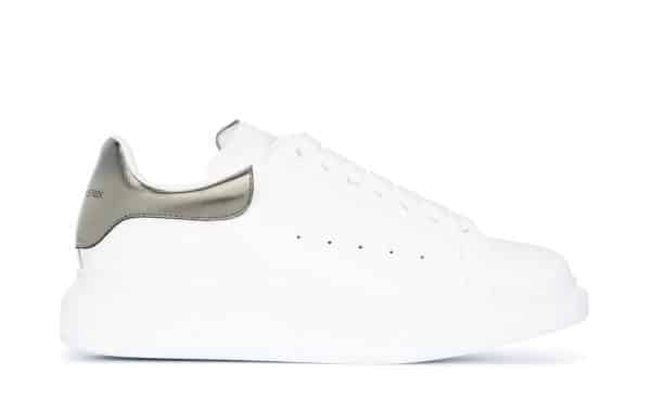 Alexander MCQueen Oversized Sneaker White Silver