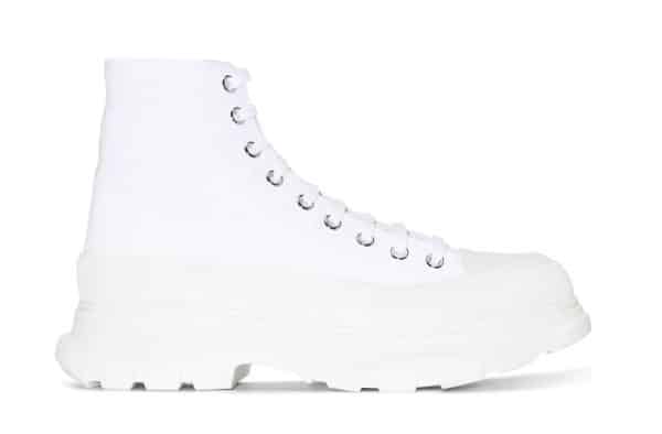 Alexander McQueen Tread Slick Boot White