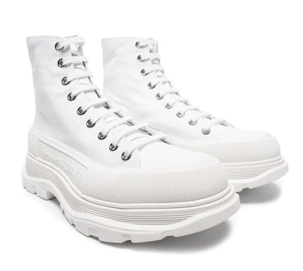 Alexander McQueen Tread Slick Boot White – Image 2