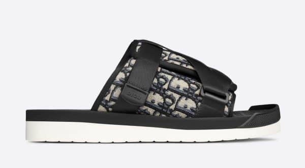 Dior Alpha Slide Beige Black