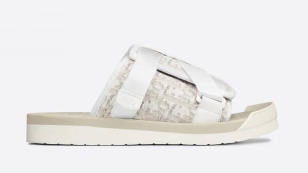 Dior Alpha Slide White