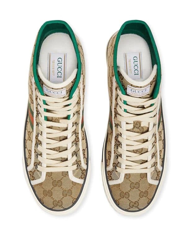 Gucci Teniss 1977 High Beige - Image 3