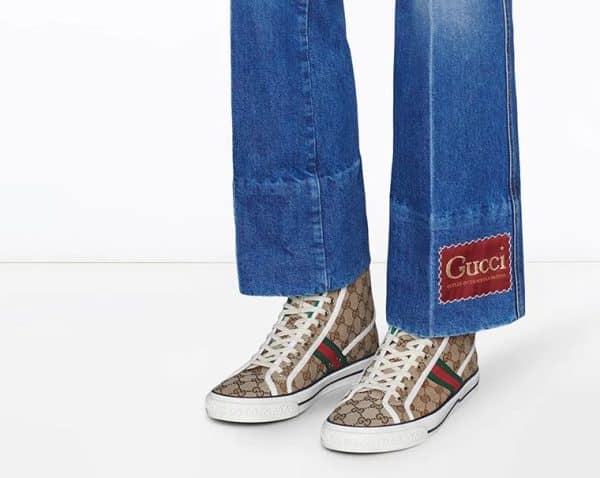Gucci Teniss 1977 High Beige - Image 4
