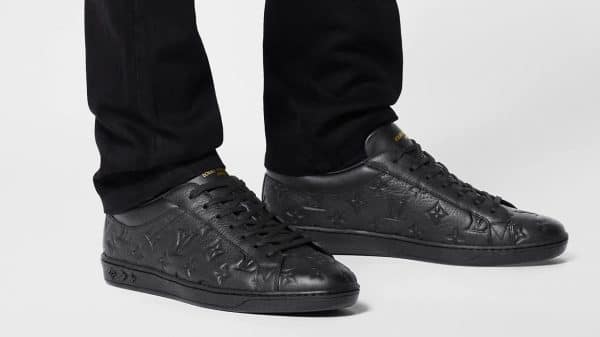 Louis Vuitton Luxembourg Sneaker Black – Image 4