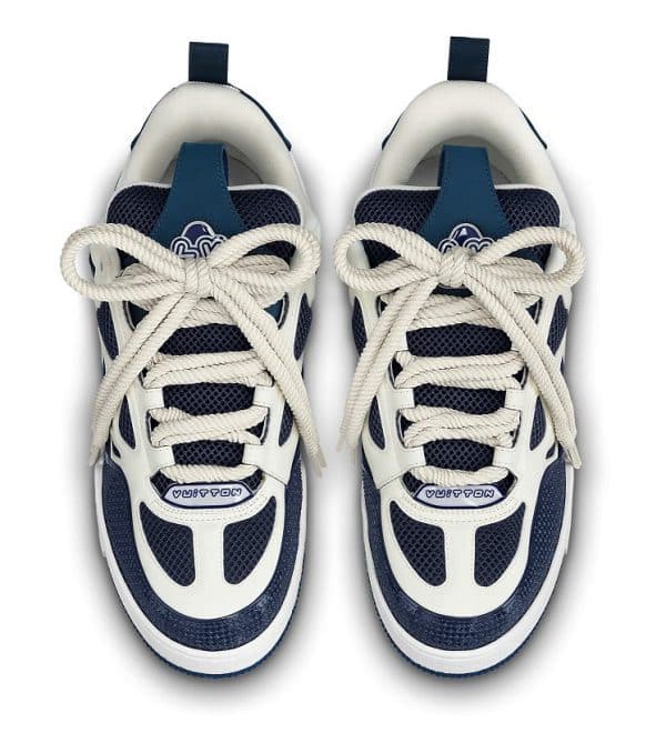 Louis Vuitton Skate Sneaker Navy Blue - immagine 2