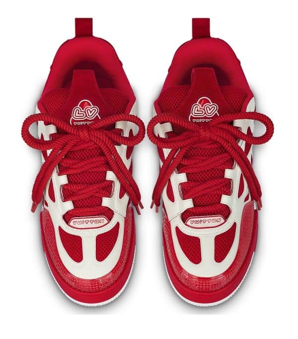 Louis Vuitton Skate Sneaker Red - Imagen 2