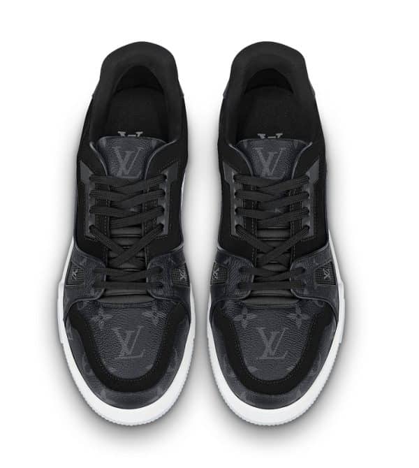 Louis Vuitton Trainer Sneaker Black – Image 2