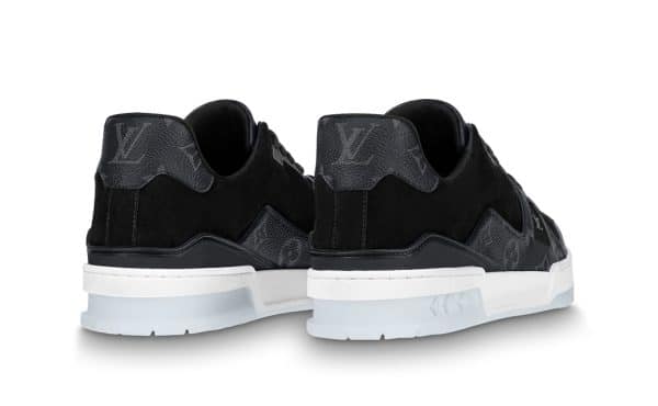 Louis Vuitton Trainer Sneaker Black – Image 3