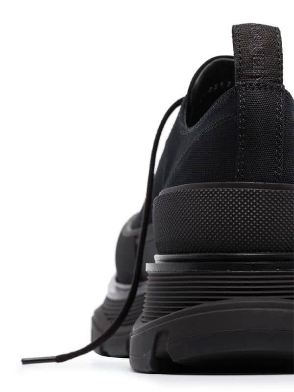 Alexander McQueen Tread Slick Lace Up Black – Image 2