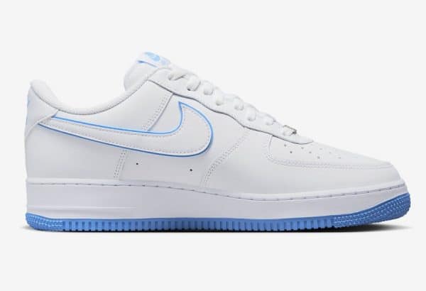 Nike Air Force 1 ´07 White University Blue - Image 3