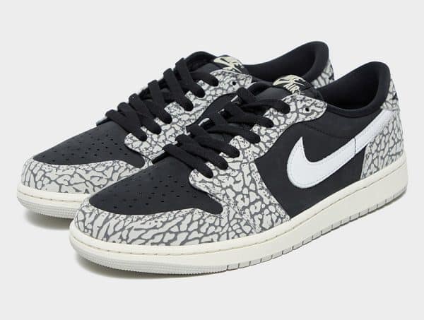 Nike Air Jordan 1 Low OG Black Cement - Imagen 2