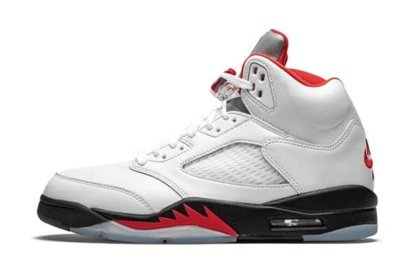 Nike Air Jordan 5 Retro Fire Red Silver